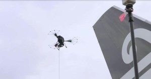 Air New Zealand uses drones to inspect aircraft article image